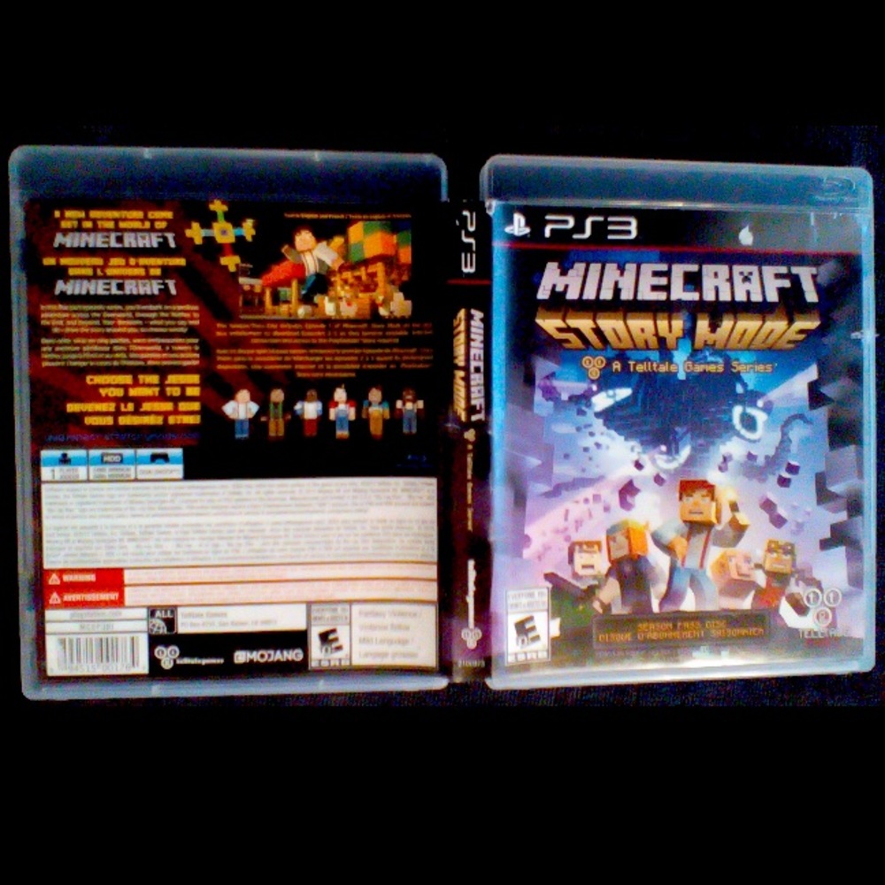 Minecraft Story Mode PS3 game